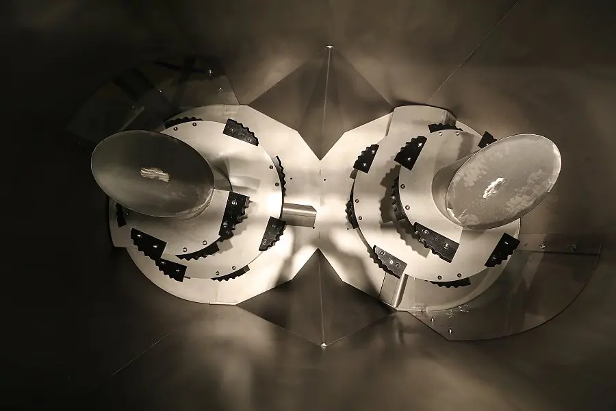 Detailansicht des Zweischneckensystems im One2Feed IR Mixer